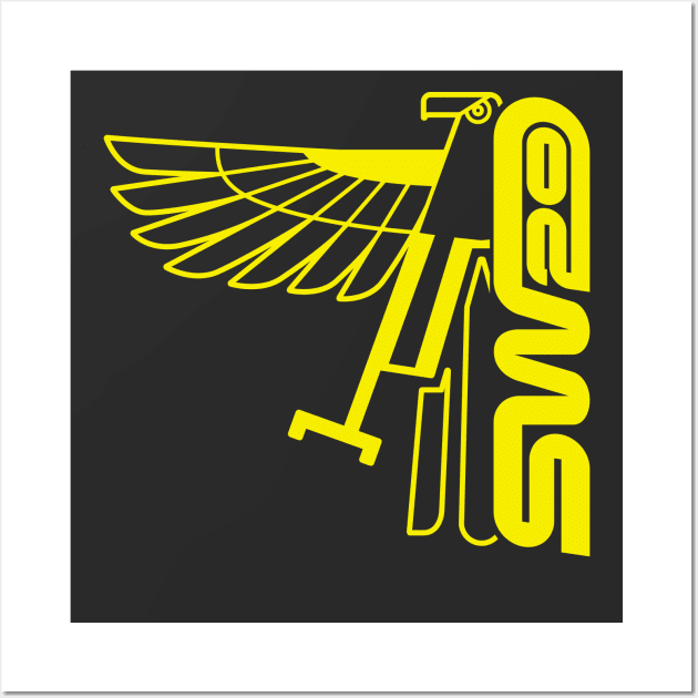 SW20: Flight of the Phoenix (solar yellow) Wall Art by PRS_Designs_787